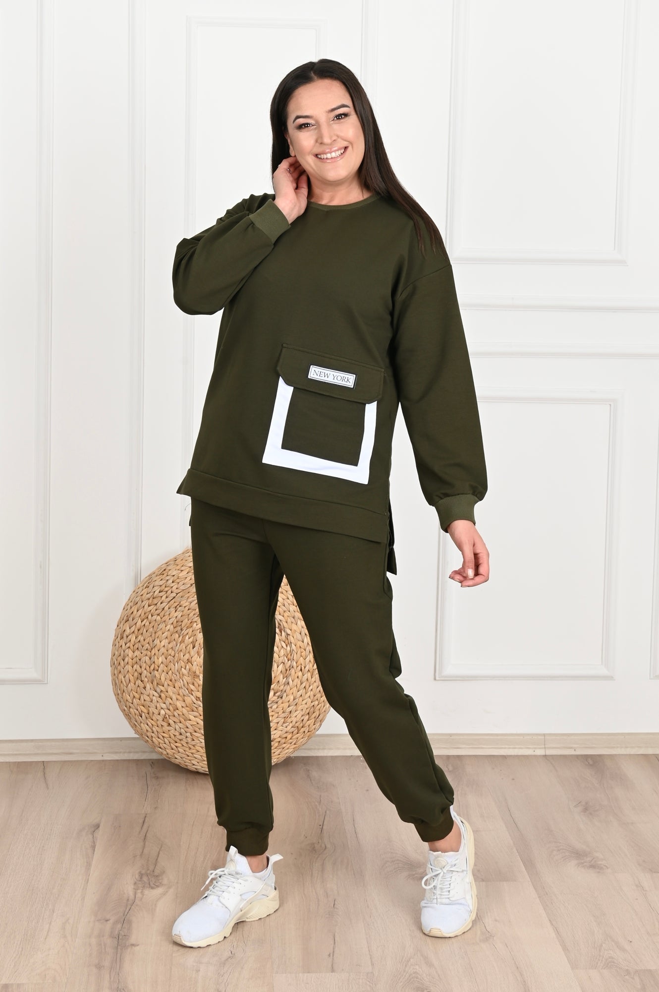 Női plus size melegítő Pocket 3440-23
