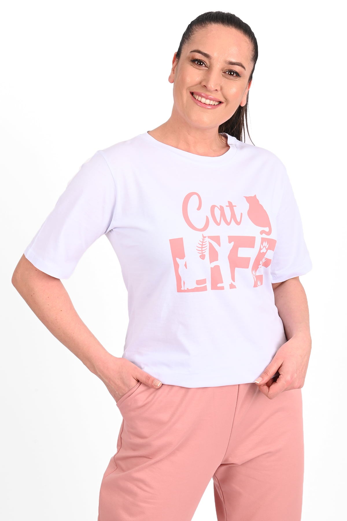 Női melegítő plus size Cat 3637-23