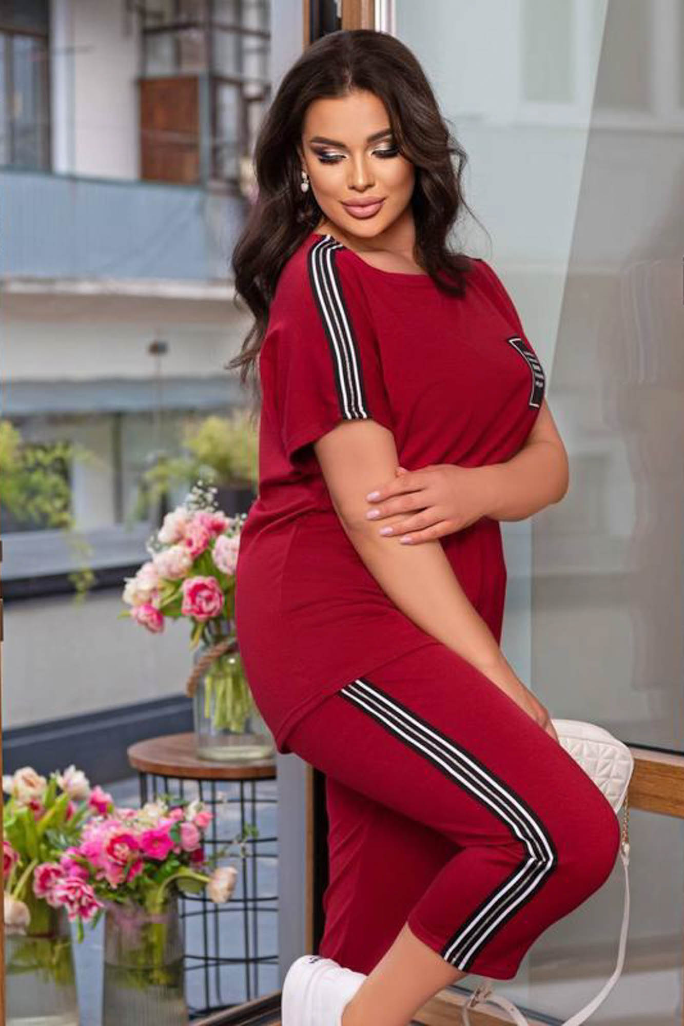 Női melegítőruha, plus size Ora 3697-23