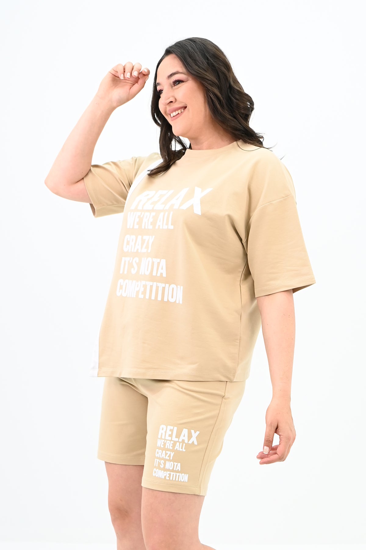 Női melegítőruha, plus size Relax 3796-23
