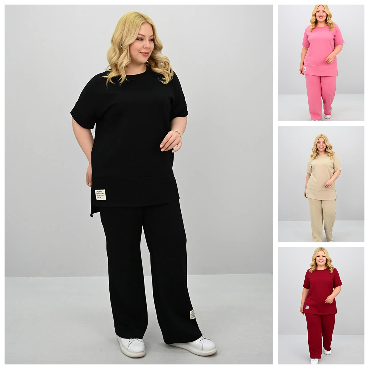 Női melegítőruha plus size 8182