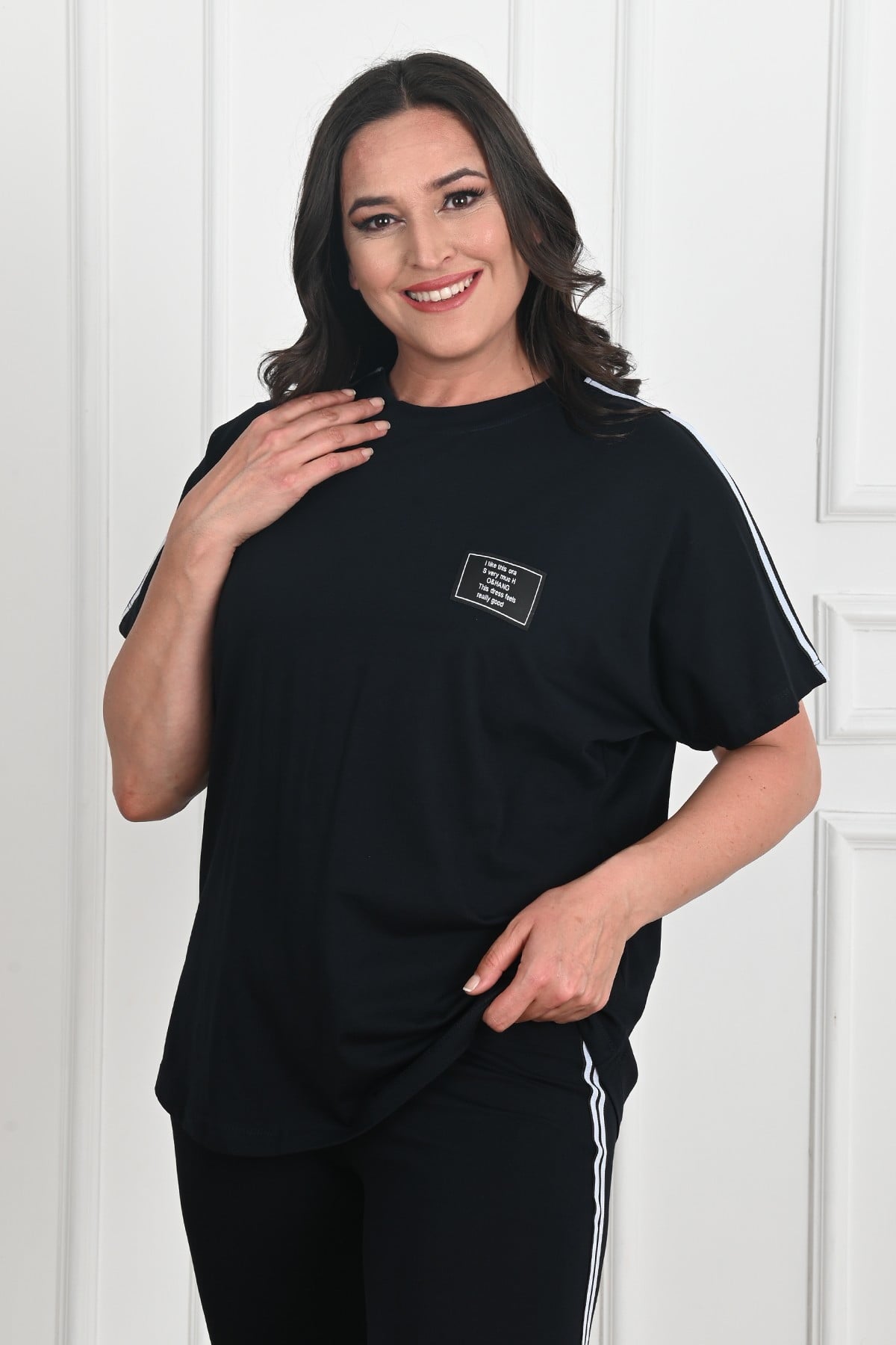 Női melegítőruha, plus size Ora 3697-23