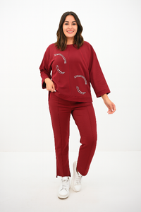 Női melegítőruha plus size 8182