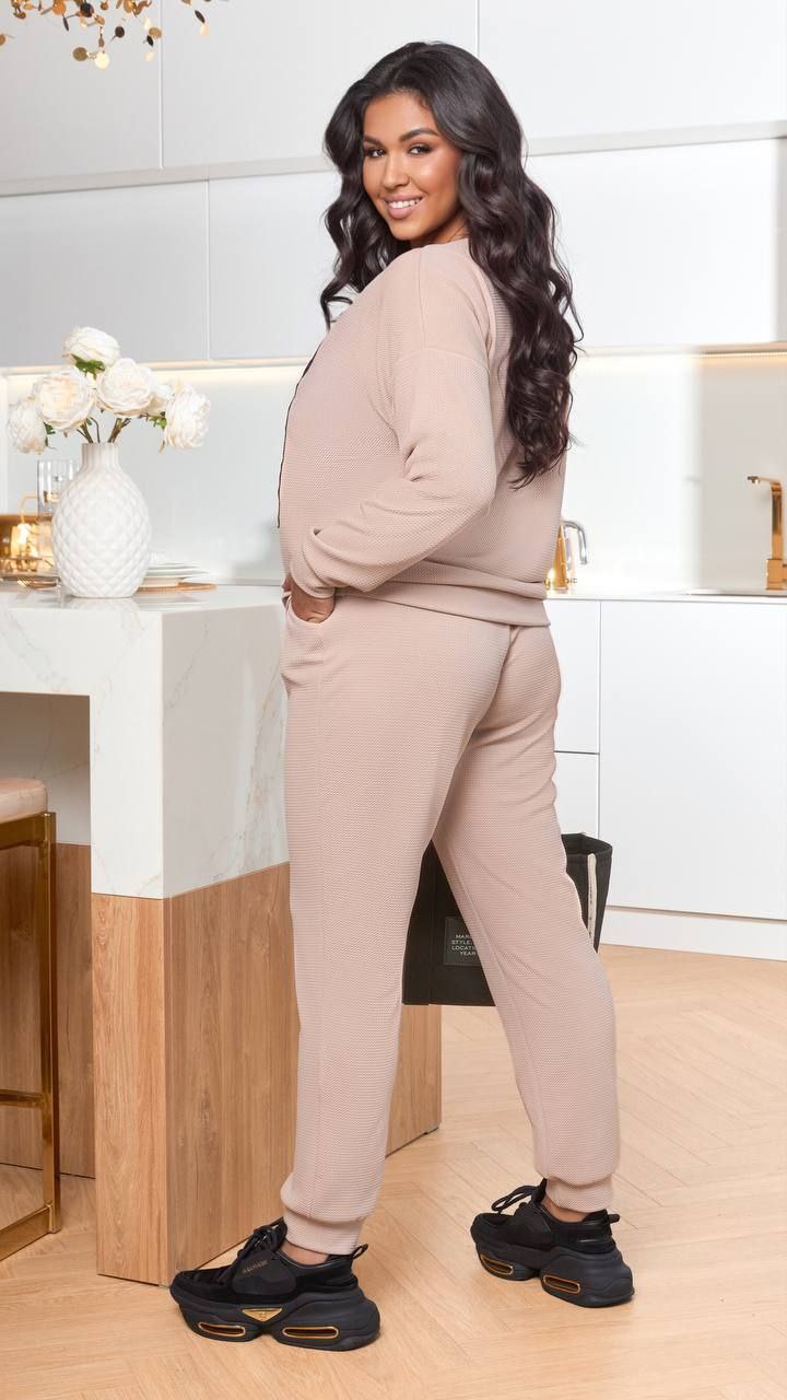 Női melegítőruha plus size 8182