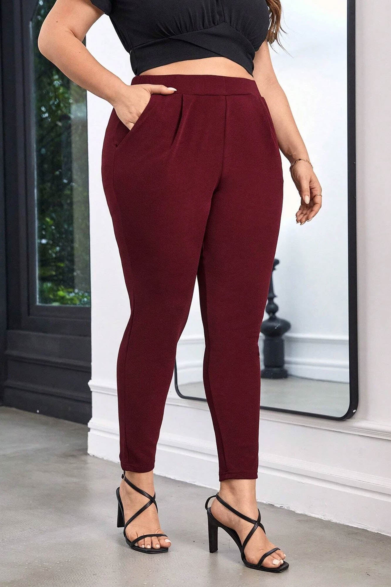 Női plus size nadrág 008