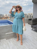 Rochie dama marimi mari 070