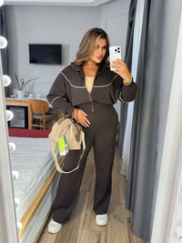 Női melegítőruha plus size 8182