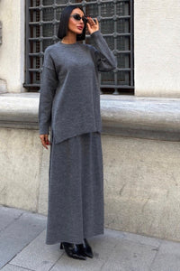 Női pulóver plus size 523