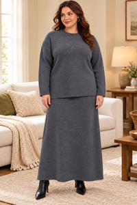 Női pulóver plus size 523