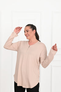 Női plus size blúz cipzárral 1387-23