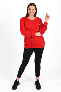 Női plus size blúz mintával 1390-23