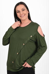 Női plus size blúz mintával 1390-23