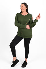 Női plus size blúz mintával 1390-23