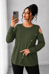 Bluza dama marimi mari cu capse 1390-23