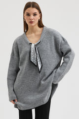 Női pulóver plus size 523