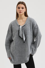 Női pulóver plus size 523