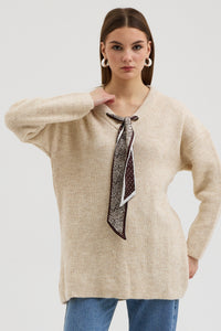 Női pulóver plus size 523