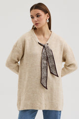 Női pulóver plus size 523