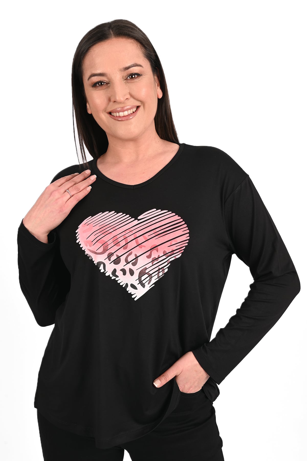 Női blúz plus size Heart 1434-23