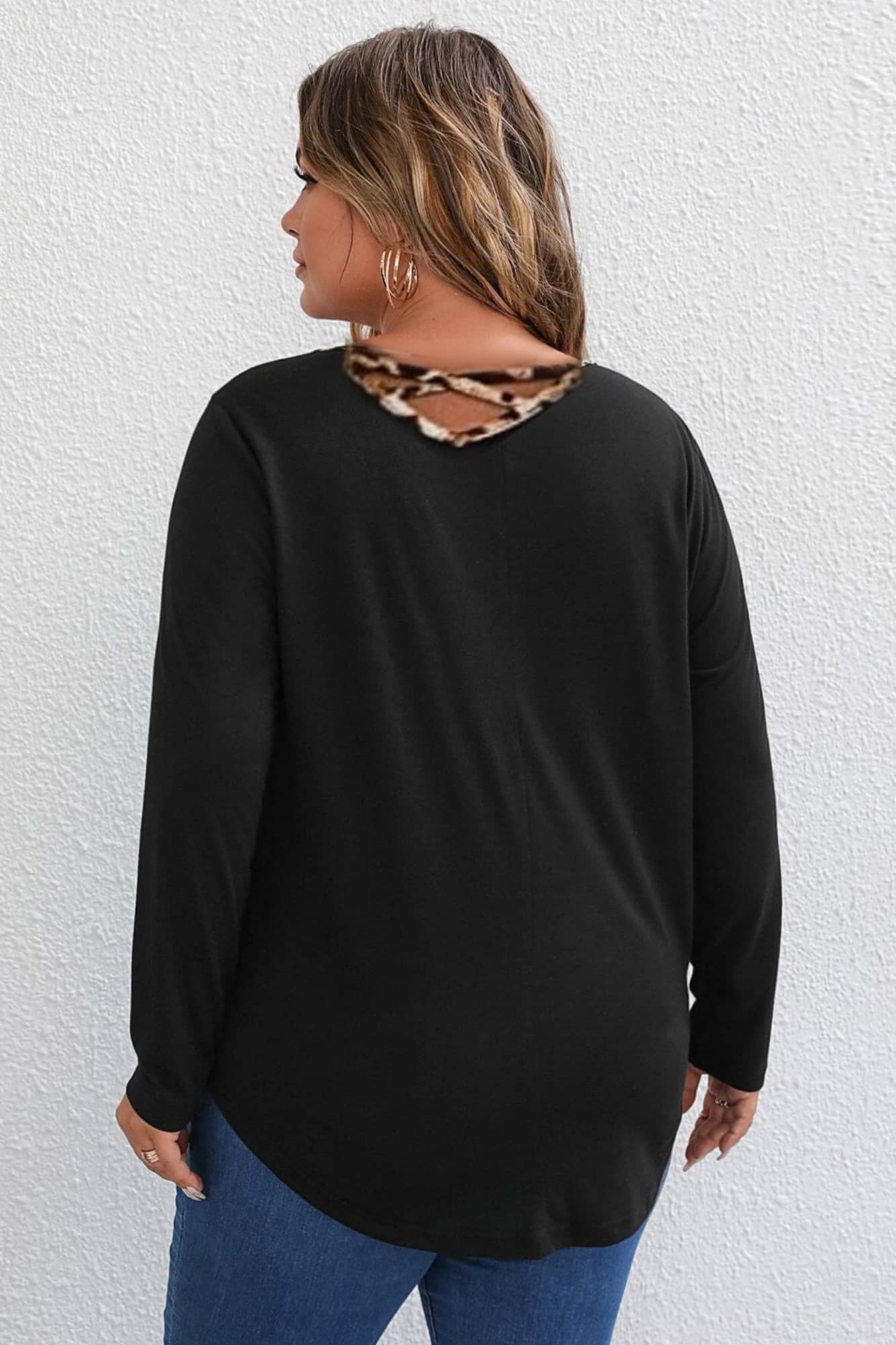 Női blúz plus size állatmintával 1445-23