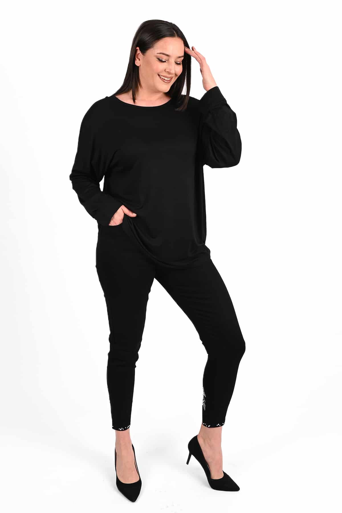 Női blúz plus size állatmintával 1445-23