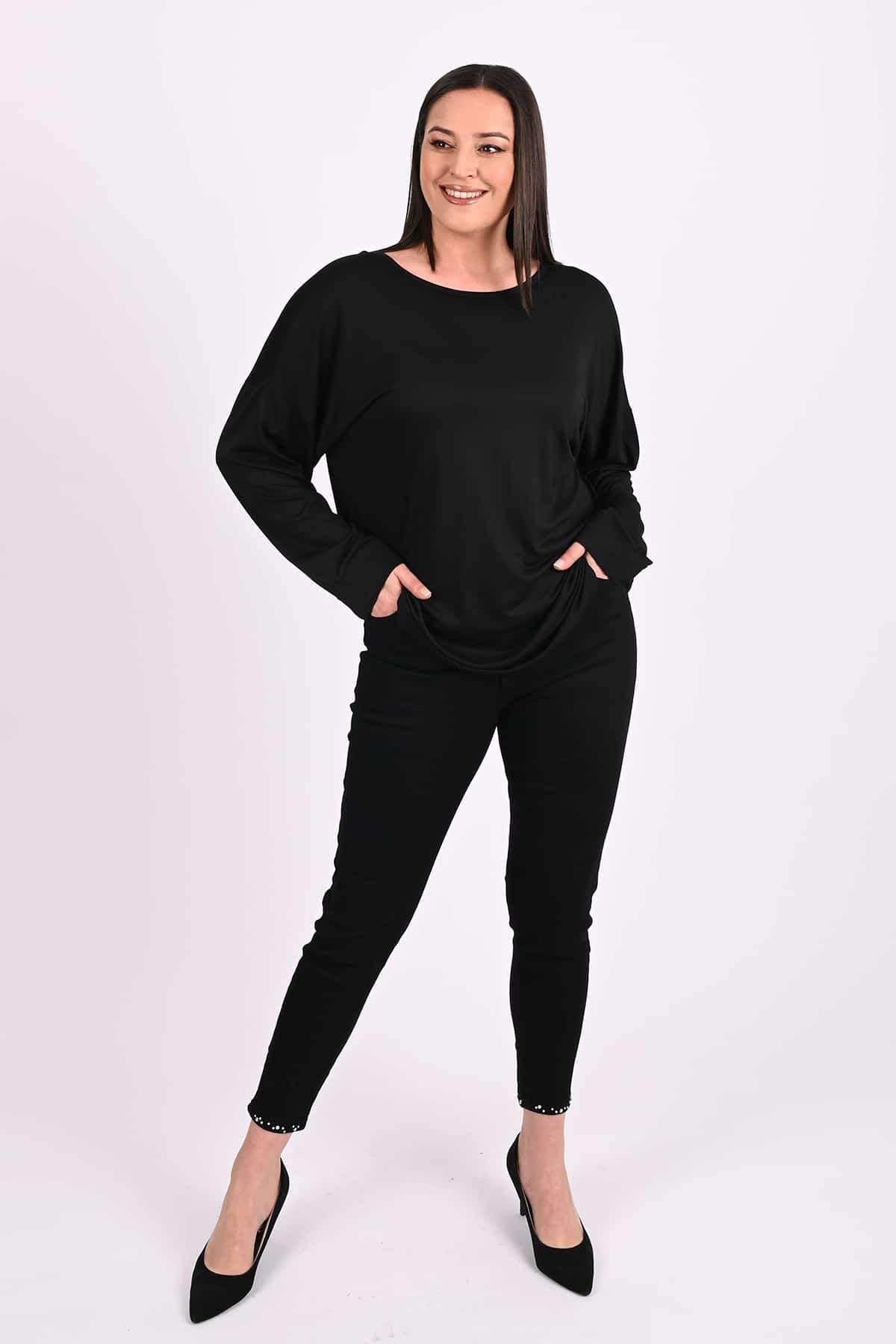 Női blúz plus size állatmintával 1445-23
