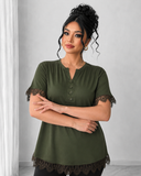 Tricou dama marimi mari cu dantela 1448-23