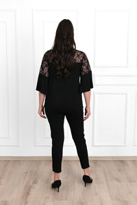 Bluza dama marimi mari dantela 1449-23