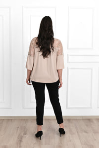 Bluza dama marimi mari dantela 1449-23