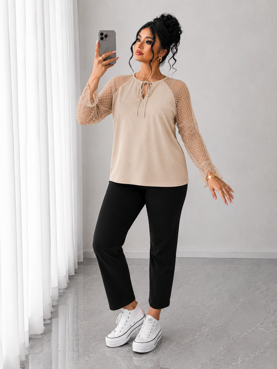 Bluze dama marimi mari elegante, Bluza dama marimi mari buline 1451-23, bigsize.ro