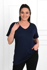 Női plus size póló Butterfly 1461-23