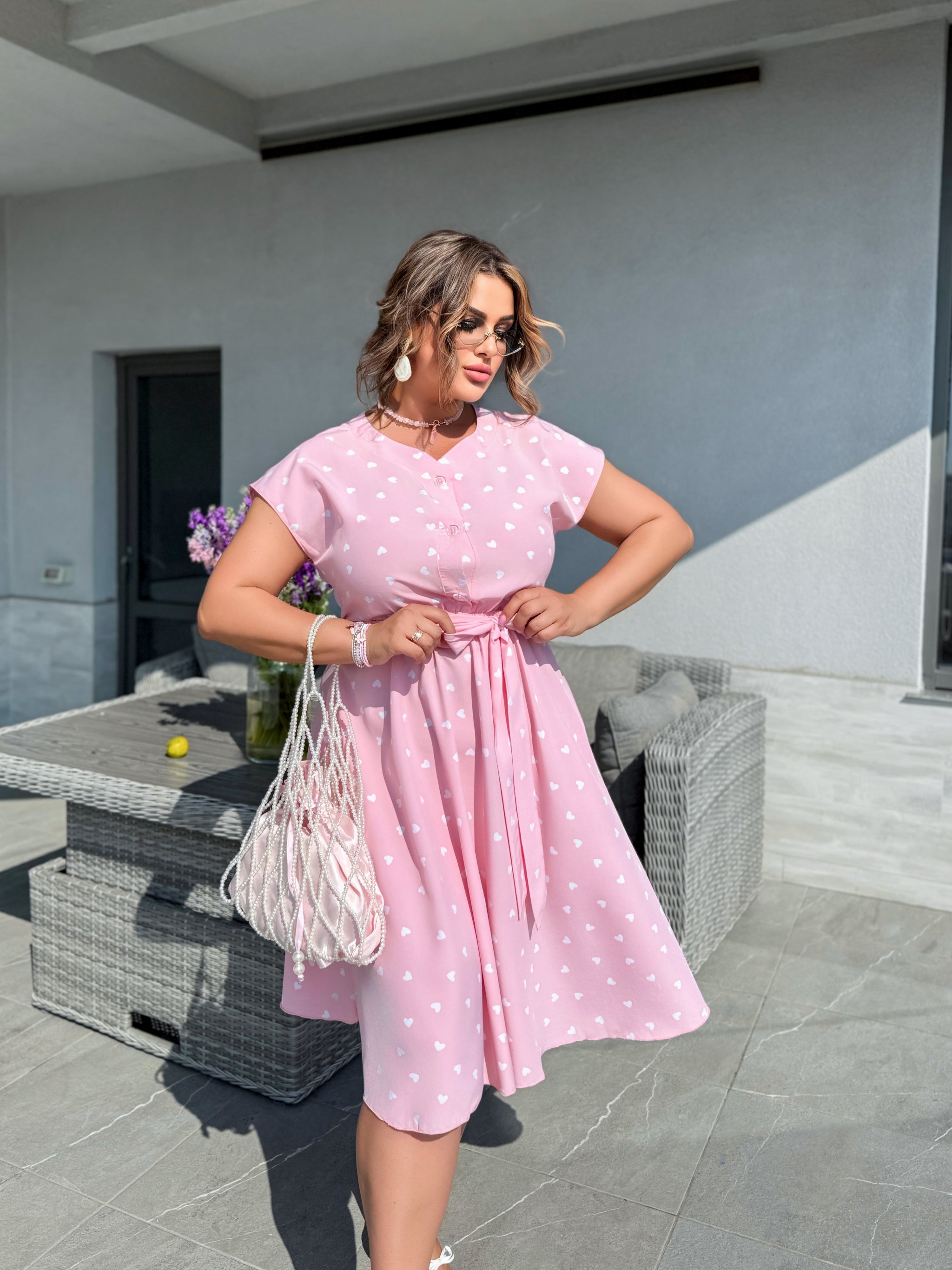 Női ruha plus size 1804