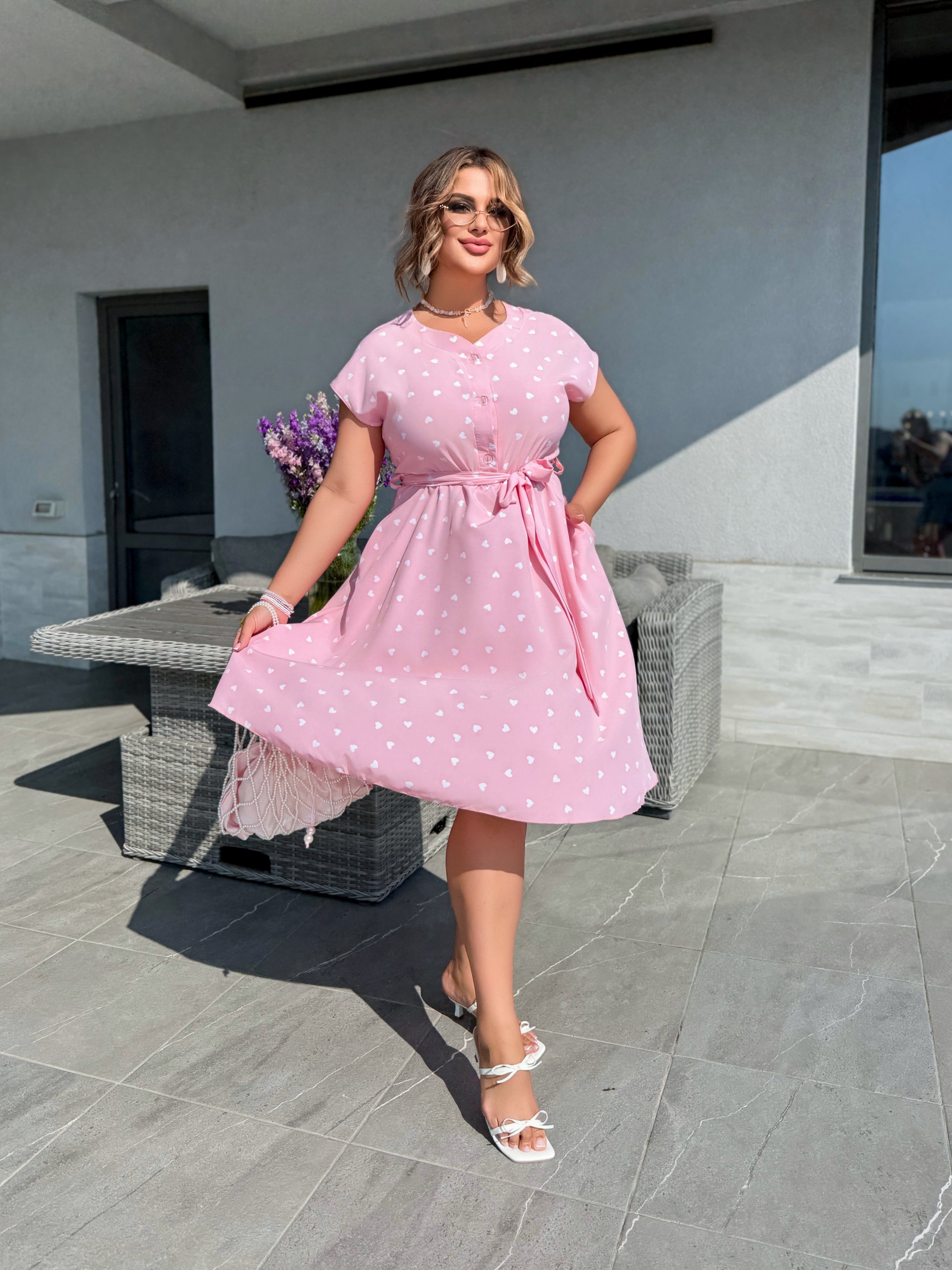 Női ruha plus size 1804