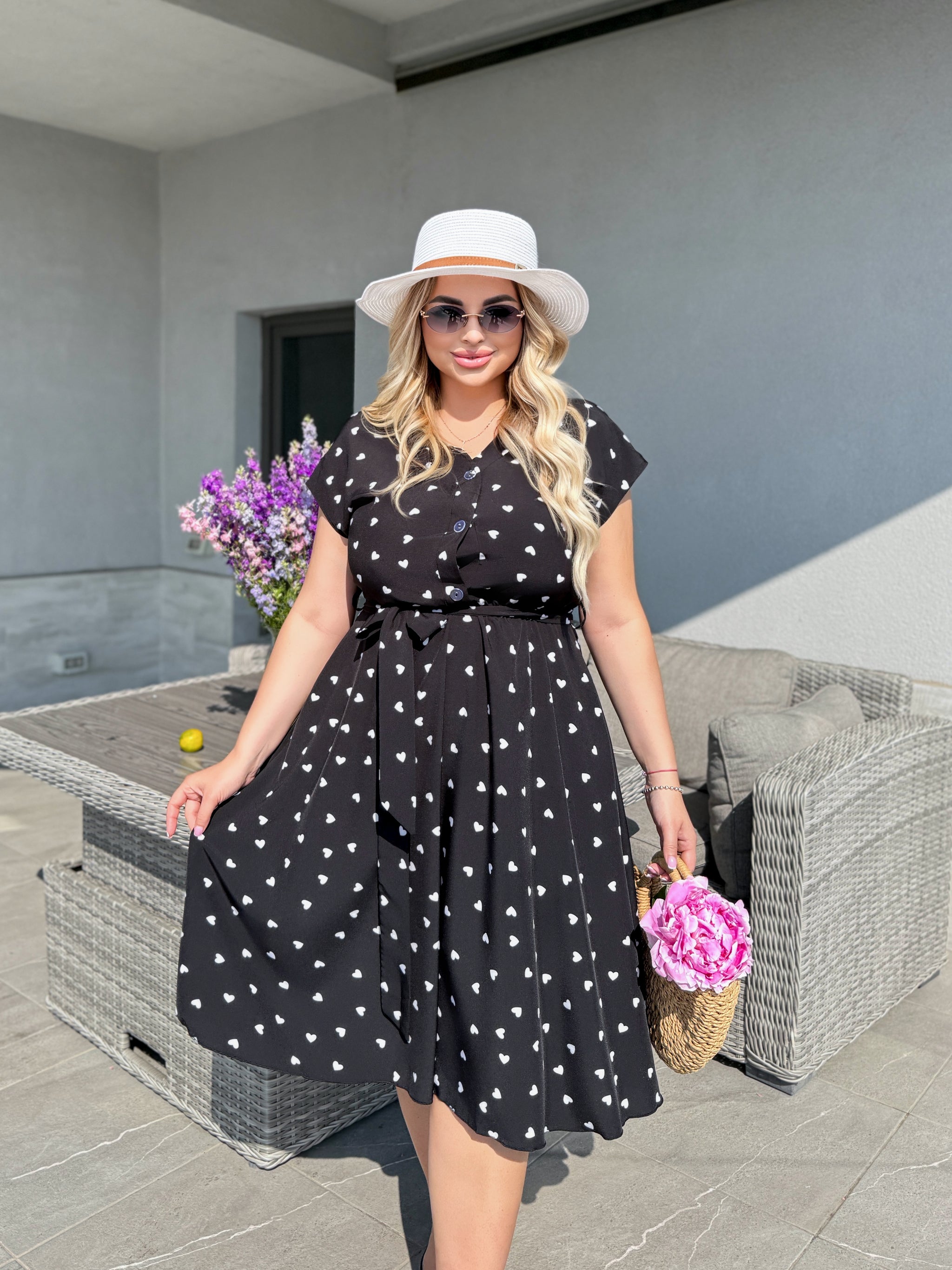 Női ruha plus size 1804