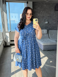 Női ruha plus size 1804