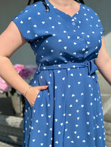 Női ruha plus size 1804