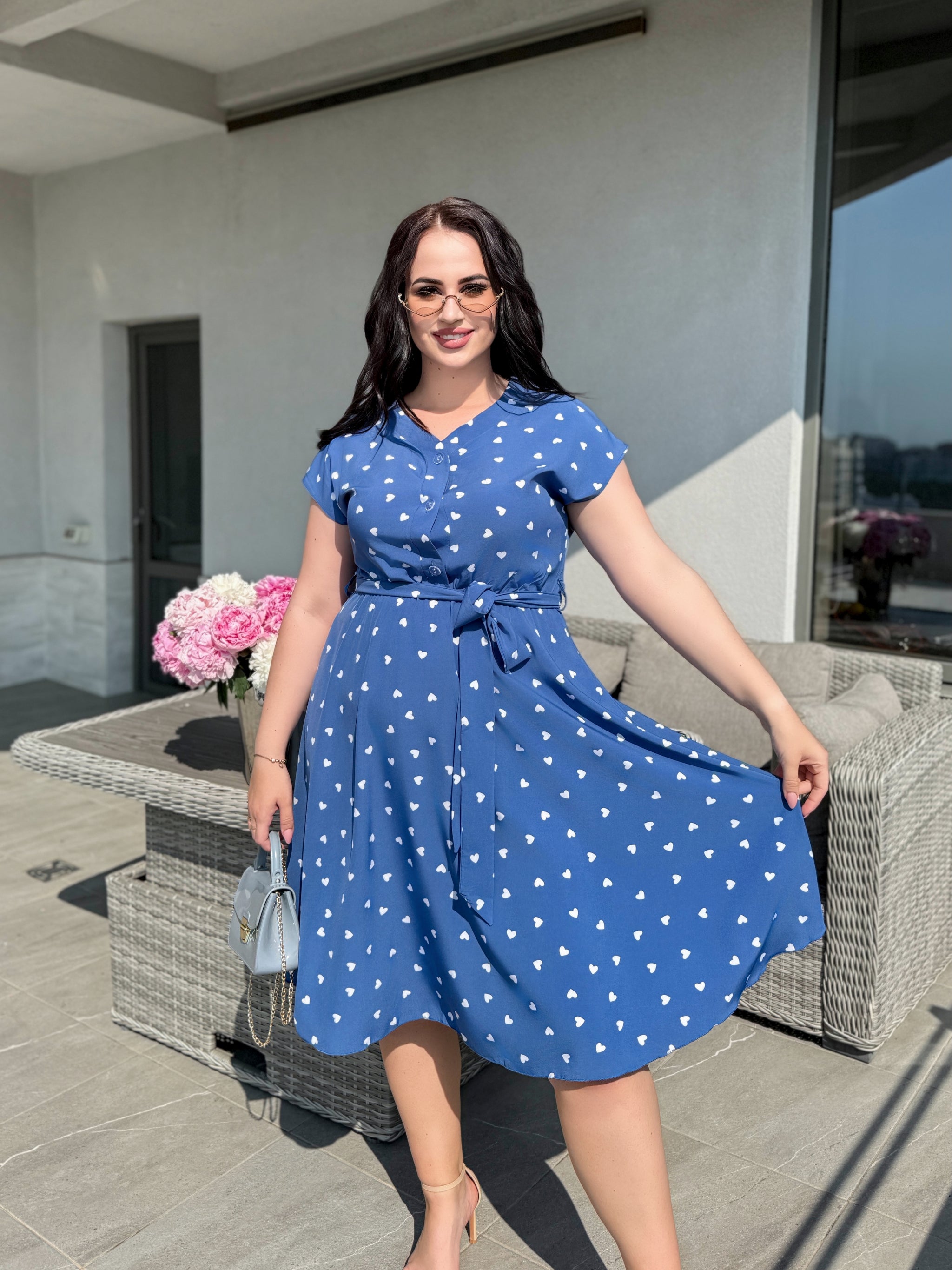 Női ruha plus size 1804