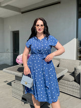Női ruha plus size 1804