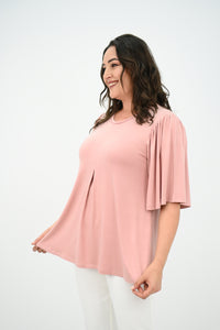 Női blúz, plus size, rakott 1847-25