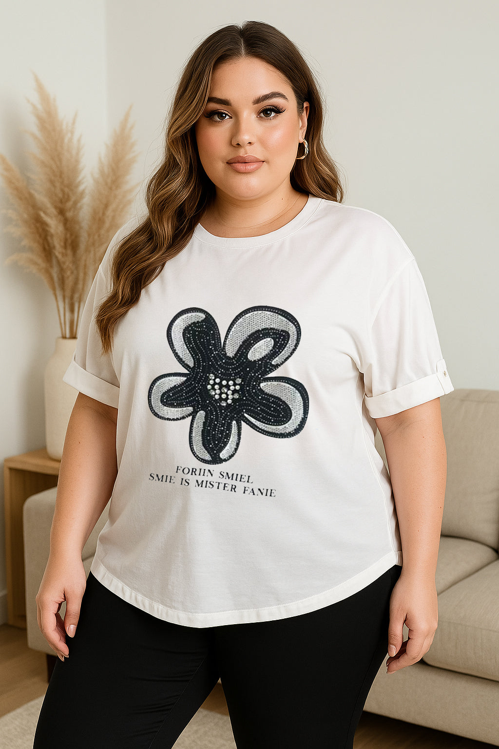 Női póló, plus size 1928