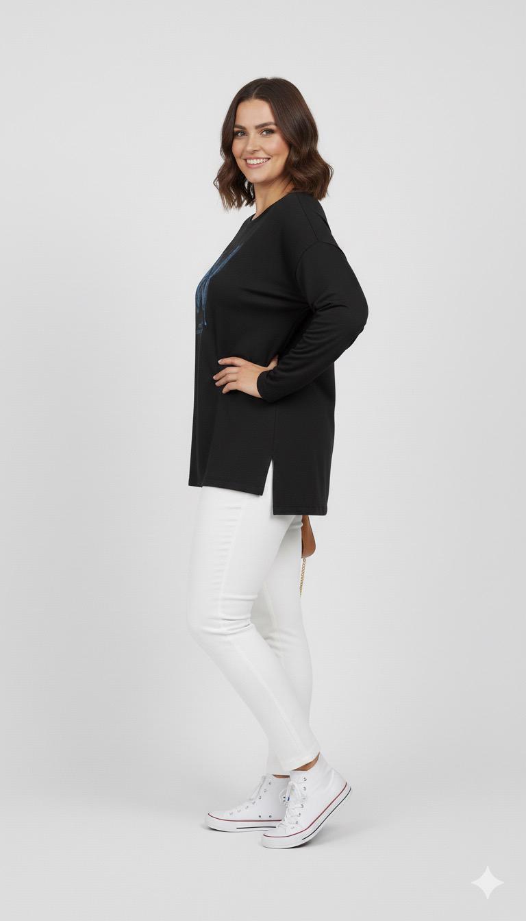 Női plus size csipke blúz 1449-23