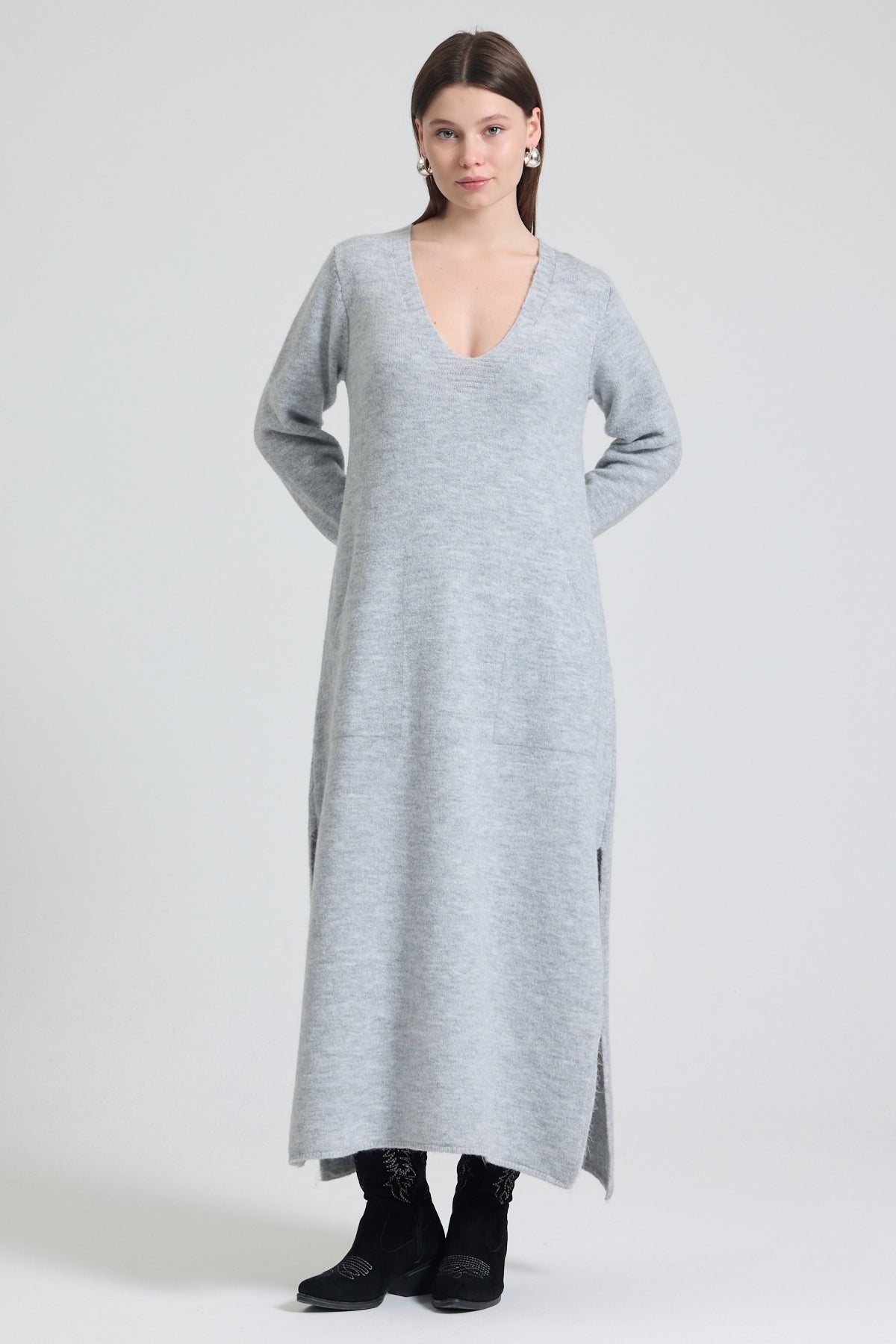 Női pulóver plus size 523