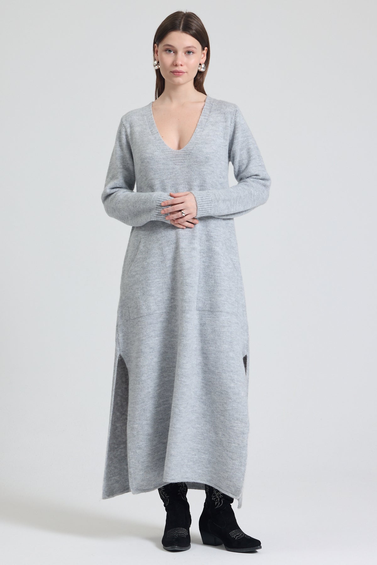 Női pulóver plus size 523