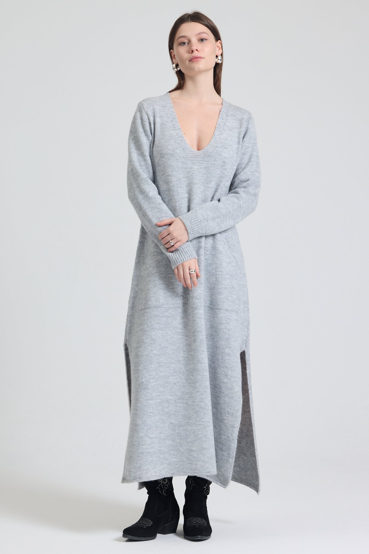 Női pulóver plus size 523