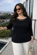 Női plus size csipke blúz 1449-23