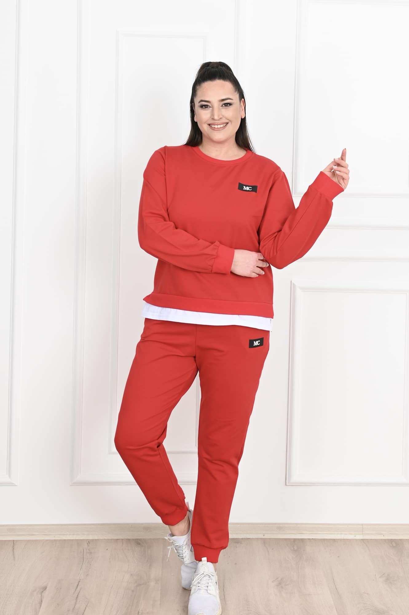 Női melegítőruha plus size MC 3139-22
