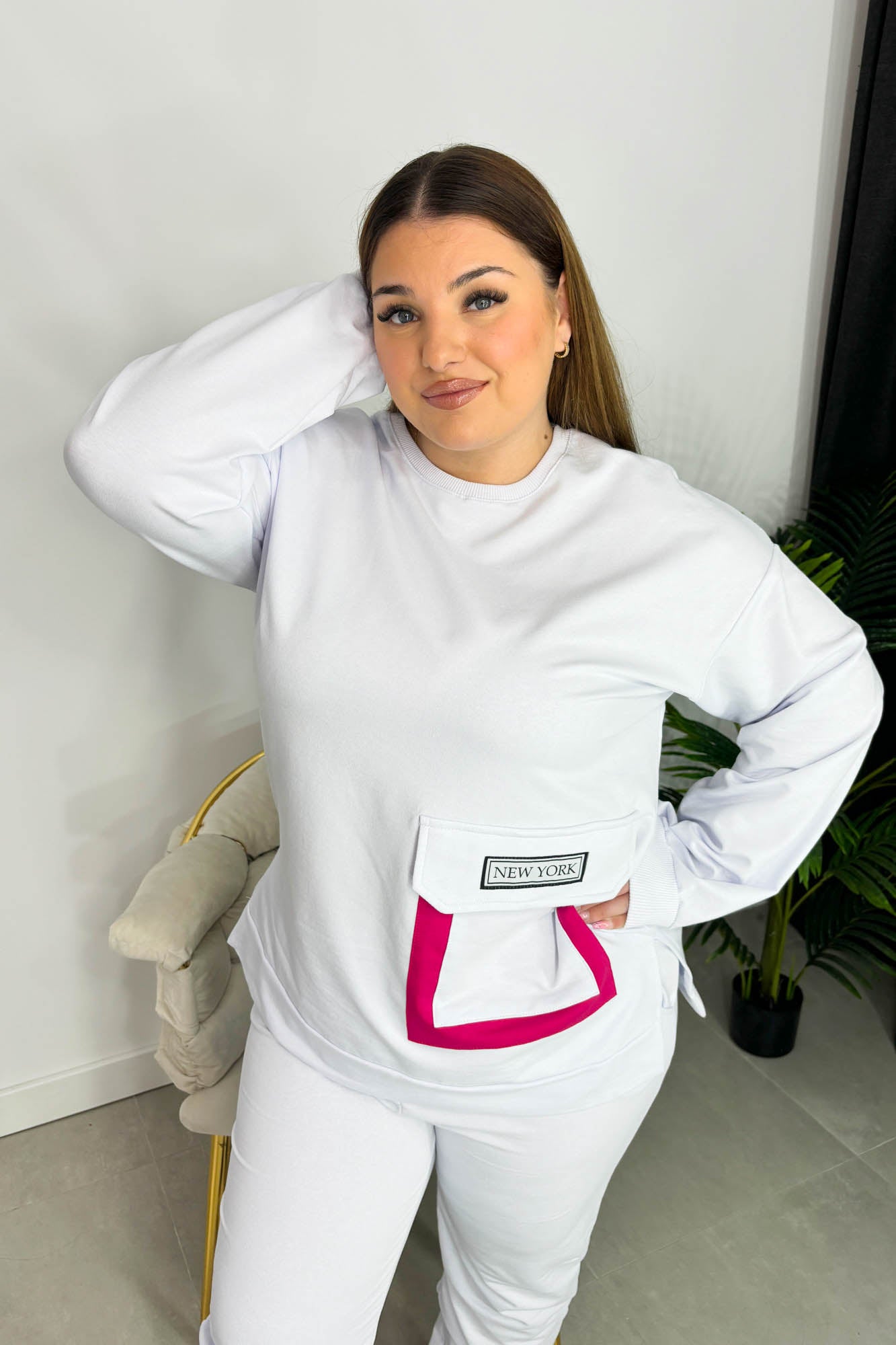 Női plus size melegítő Pocket 3440-23