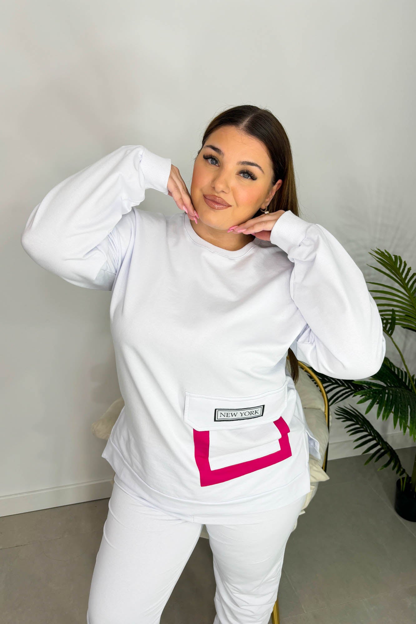 Női plus size melegítő Pocket 3440-23