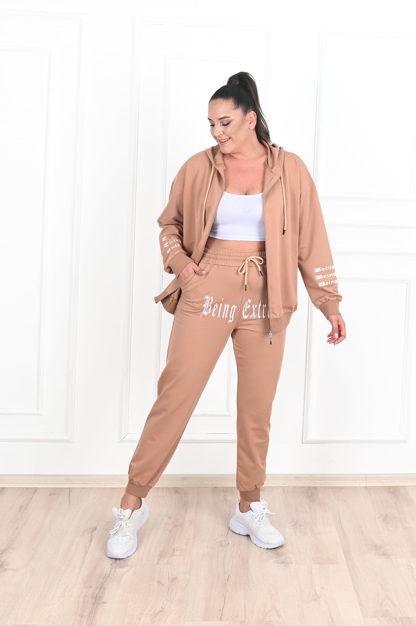 Női melegítőruha plus size Extra 3458-23