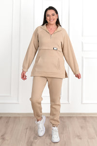 Női plus size bélelt melegítőruha 3545-23-as modell